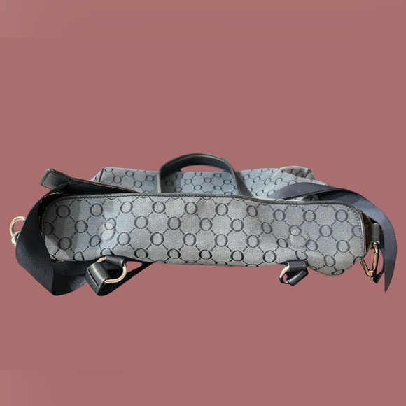 Oroton Signature O Blue Nappy Bag - Picture 7 of 8